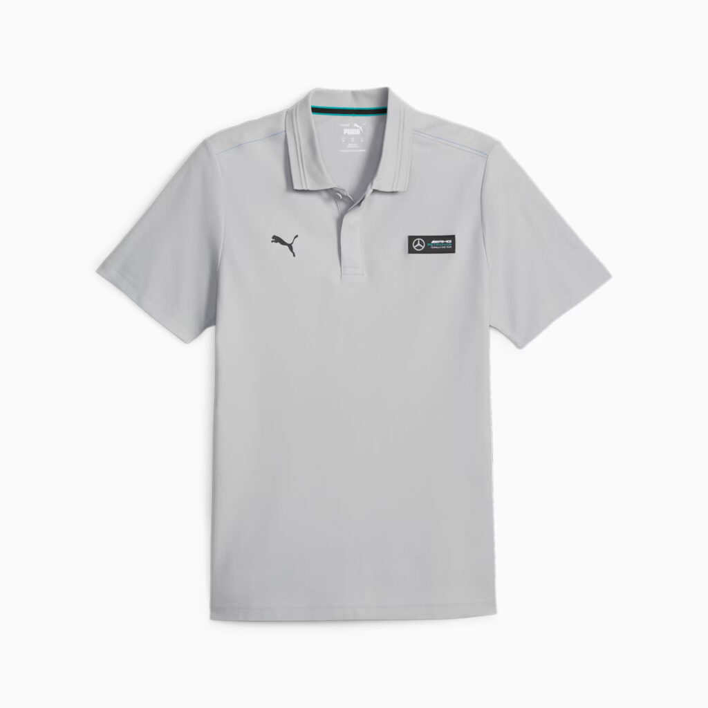 Mercedes-AMG PETRONAS Men's Motorsport Polo Silver