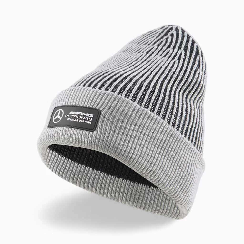 Mercedes AMG Petronas Motorsport F1 Beanie Silver