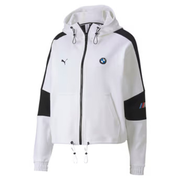 BMW M Motorsport Women's HDD Sweat Women's Jacket white 1