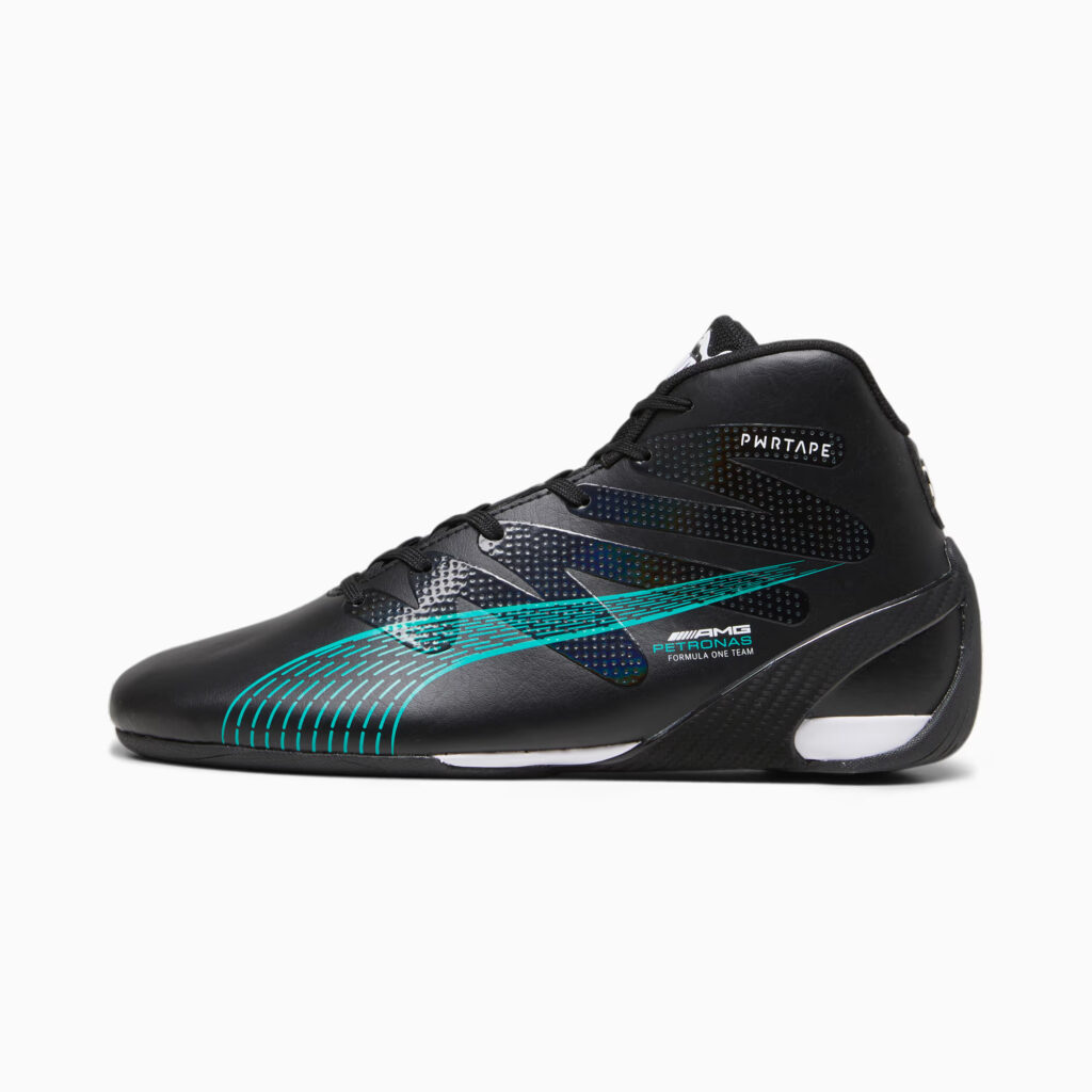 Mercedes-AMG Petronas Motorsport Carbon Cat Mid Driving Shoes Black Spetra Green